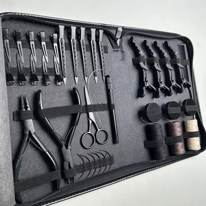 Kit Profesional de Extensiones de Cabello con Micro-Links, Alicates de Acero Inoxidable de Grado Quirúrgico con Agarre Fuerte, Herramientas para Extensiones de Cabello con Cinta Adhesiva - Product Image 1