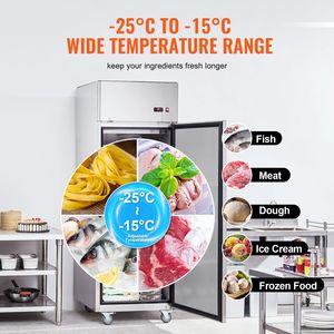 Congelatore Verticale Elettrico Commerciale da 19,32 Cu.ft, 27 Pollici di Larghezza, Porta Singola con Sbrinamento Automatico, in Acciaio Inossidabile - Product Image 5