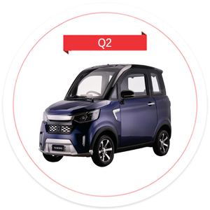 L6e 4 ruedas de bajo precio y baja velocidad cerrado sin licencia de conducir coche de pasajeros eléctrico con certificado EEC hecho en China - Product Image 1