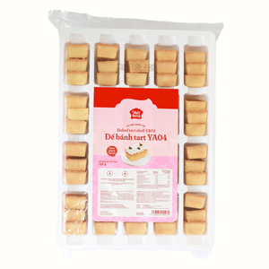 Vente en gros de tartelettes au lait et aux œufs surgelées de haute qualité, préparées à la main, YA04 720G, pour boulangeries, HALAL, OEM/ODM, prix attractif - Product Image 1