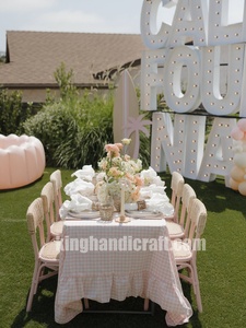 Sillas Infantiles de Ratán Hechas a Mano, Asientos de Bambú Tejidos a Medida para Fiestas de Cumpleaños, Eventos y Decoración de Interiores - Product Image 1