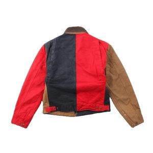Vestes de travail en toile imperméables, respirantes et coupe-vent, style streetwear, pour hommes, avec broderie de logo personnalisé, pour l'extérieur, vente en gros - Product Image 2
