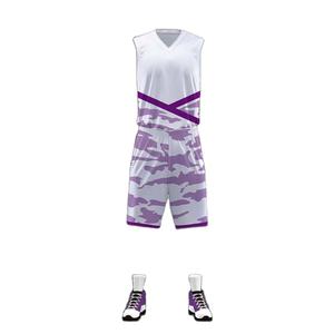 Maillots uniformes de basket-ball personnalisés vêtements uniformes de basket-ball ensembles uniformes de basket-ball réversibles - Product Image 5