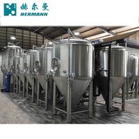 Cuve de fermentation en acier inoxydable de 1000 l, cuve de fermentation conique de 1000 litres, équipement de fermentation de bière, cuve de fermentation de vin