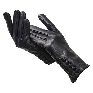 Gants de toilette d'extérieur pour adultes, best-sellers, confortables, en cuir de mouton, couleur personnalisée, unisexe - Product Image 1