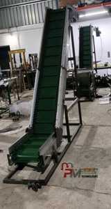 Heavy Duty Z Shape Belt Conveyor System for Vertical Material Handling Loading and <b>Packaging</b> Line - Product Image 2