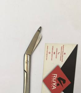 Tijeras Quirúrgicas Profesionales Ruya para Cortar Vendajes Lister, 5.5 Pulgadas, Acero Inoxidable Alemán, Juego de Instrumentos con Certificación CE ISO, Instrumentos de Clase - Product Image 6