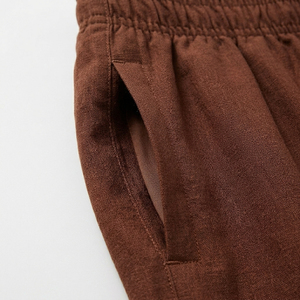 Shorts de bain pour hommes à séchage rapide, imperméables, avec cordon de serrage à la taille, vente en gros OEM - Product Image 3