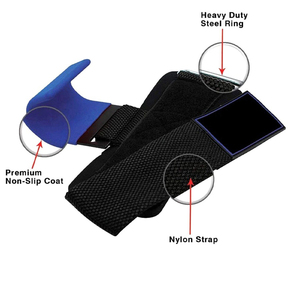 Correas de Neopreno con Gancho en J de Alta Resistencia para Levantamiento de Pesas, Hechas de Material Metálico Duradero, Personalizables - Product Image 4