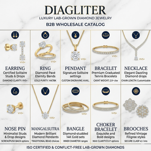 สร้อยคอเทนนิสเพชรโมอิสซาไนต์ VVSVS ทองคำโรสโกลด์ 14K หรูหรา พร้อมเพชรทรงกลมทองคำแท้ 14K สร้อยคอแบบโชคเกอร์ เพชรเพาะเลี้ยงในห้องปฏิบัติการ งานจิวเวลรี่ชั้นดี - Product Image 5