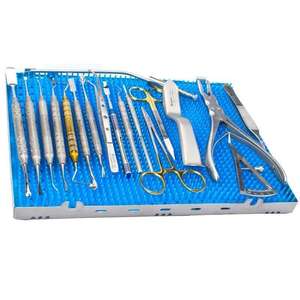 Kit de Implantes Dentales de 12/18/26 Piezas con Bandeja de Esterilización, Instrumentos de Implantes Dentales de Dentavex - Product Image 5