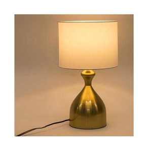 Lampe de table en métal de haute qualité sans abat-jour miroir lampe polonaise chevet Halway hôtel Restaurant ferme bureau étude lampe de table - Product Image 3