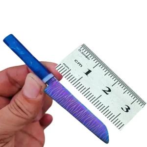 Cuchillo de Chef Personalizado Hecho a Mano Jexmoo con Cuchillos de Cocina en Miniatura de Acero Inoxidable, Hermosa Mango de Acero, Regalo para Chef - Product Image 1