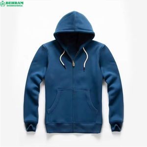 Sudaderas con capucha para hombre, 100% algodón, felpa/franela, corte regular, MOQ bajo, sudaderas con capucha y sudaderas de moda. - Product Image 4