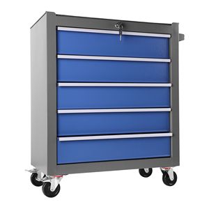 Strumento di rotolamento a 5 cassetti portatile con ruote Organizer per Garage officine per uso artigianale per uso domestico armadi prodotto - Product Image 3