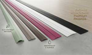 Perfil Decorativo de PVC Rígido de Alta Calidad, Taj Patti, para Paneles de Pared, Techos, Muebles, Decoración de Interiores, Personalizado OEM - Product Image 4