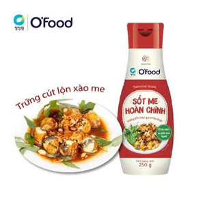 ซอสมะขามปรุงรส O'Food ขนาด 250 กรัม รสหวานอมเปรี้ยว สำหรับอาหารทะเล ไก่ บาร์บีคิว สารสกัดมะขามแท้ - Product Image 5