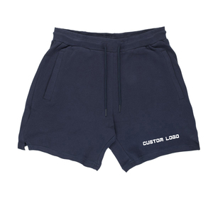 Shorts de sport décontractés pour hommes, respirants, séchage rapide, légers, taille élastique, motif uni, pour gym, fitness, course à pied, vente en gros - Product Image 5