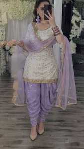 Vestidos Anarkali Punjabi, Ropa India y Pakistaní, Prendas Étnicas Elegantes Bordadas, Colección para Fiestas y Bodas, Uso Diario - Product Image 2