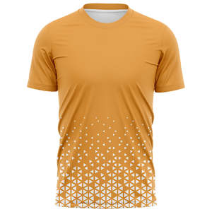 T-shirts de sport pour hommes, blancs, 100% polyester, à séchage rapide, pour la course et la gym, personnalisables par sublimation, vierges ou imprimés, vente en gros - Product Image 4