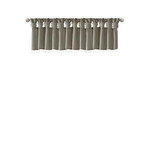 Mantovana leggera in finta seta con perline in peltro 50x26 "tende e mantovane - Product Image 3