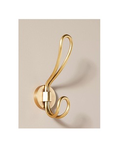 Luxury Brass Wall <b>Hooks</b> Heavy Duty Decorative Hardware For Coat Hat Bag <b>Towel</b> Hanging Storage - Product Image 4
