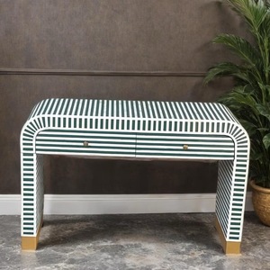 ILAHI's Bone Inlay <b>Drawer</b> Modern Design Agate Detailing <b>Storage</b> Portable Home Furniture - Product Image 3