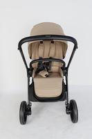 Poussette bébé pliable à une main, luxe, amortissement des chocs, système de voyage, OEM, nouvelle, légère