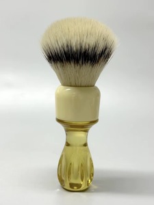 Pinceau à raser professionnel de haute qualité pour homme, en fibres synthétiques, brosse de nettoyage pour barbe, cadeau pour homme - Product Image 5
