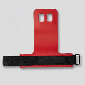 Guantes de cuero para gimnasia con 2 orificios, antideslizantes, para entrenamiento y levantamiento de pesas - Product Image 6