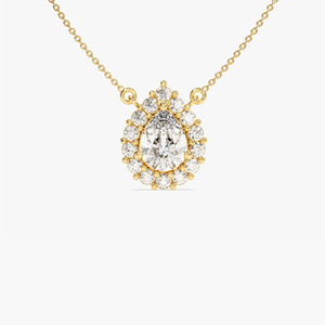 Luxury Amethyst Style Pendant Diamond <b>Necklace</b> | Fashion Women Jewelry | Party Wear Design - Product Image 4