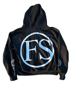 Chándal personalizado conjunto de Sudadera con capucha streetwear francés Terry sol desteñido serigrafía ácido lavado hombres chándal y sudaderas con capucha - Product Image 2