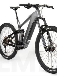 Vélo électrique en fibre de carbone avec pneus 29/27,5 2.4, double suspension, moteur central octogonal 500W, batterie lithium 48V 15Ah - Product Image 5