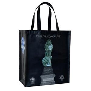 Heave Duty RPET Recycled Fabric Customizable Eco-friendly Unisex <b>Folding</b> Storage <b>Bag</b> Hot Promotional Reusable Shopping <b>Bag</b> - Product Image 6