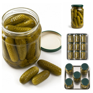 Low Price Premium Quality Vietnam Manufacturer Supply Delicious Delicious Canned <b>Pickled</b> Cucumber Packed in 30oz Can - Product Image 6