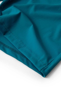 Unisex Teal Embroidered <b>Shorts</b> <b>Spandex</b>/Polyester Quick Dry Breathable Drawstring Pockets Elastic Waist Casual Running Gym Sports - Product Image 6