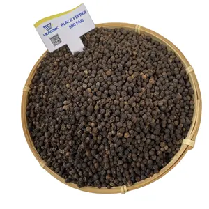 Goedkope Prijs Zwarte Peper 500G/L Faq Hoge Kwaliteit Van Vereniging Vietnam Mr Thomas Nguyen