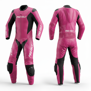 Traje de Carreras de Cuero Genuino de Seguridad Integral con Logotipo Personalizado, Equipo de Protección para Motociclismo Transpirable con Acolchado CE, Traje de Pista de Cuero OEM ODM - Product Image 6