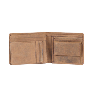New Selling High Quality Oil Pullup Hunter Crazy Horse Leather <b>Wallet</b> <b>Men</b> Promotional Gifting <b>RFID</b> Export Handmade Indian Bifold - Product Image 2