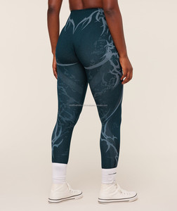 Women's High-Waisted <b>Brown</b> Yoga <b>Leggings</b> Best Workout Fitness Clothing Elastic Athletic Running Control New Gym <b>Leggings</b> Yoga - Product Image 2
