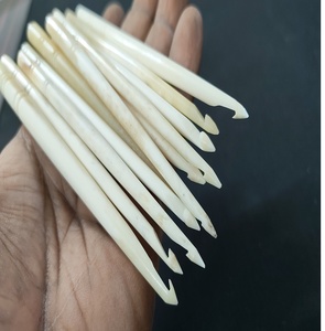 Handmade Natural Bone <b>Crochet</b> <b>Hook</b> Knitting Needle Yarn Craft Tool OEM ODM Wholesale Manufacturer Supplier Competitive Price - Product Image 2