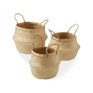 Cheap Price Vietchoice New Arrival Vintage Wicker Seagrass Woven <b>Baskets</b> Vietnam-supplied <b>Storage</b> Wholesale - Product Image 3
