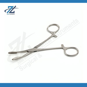 Pinzas Rochester Pean Spencer Wells Artery, Curvas y Rectas, 6, 7, 8, 9, 10 Pulgadas, Mordaza Completa con Dientes, Hemostato Quirúrgico, Hecho en Pakistán - Product Image 5
