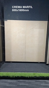 กระเบื้องแผ่นใหญ่ขนาด 80x160 ซม. ลายหินอ่อนแท้ กระเบื้องพอร์ซเลนสำหรับโครงการระดับโลก ภาพจริง รูปภาพจริง - Product Image 3