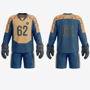 Premium Ice Hockey Uniform Set For Teams Durable Comfortable Fabric Jersey And Pants Ideal For Training Practice - Product Image 4