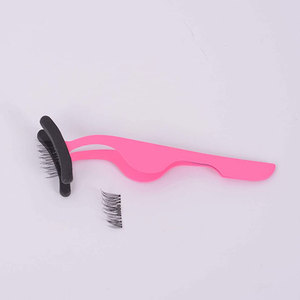 Private <b>Label</b> Stainless Steel Pink Box Eyelash <b>Applicator</b> Tweezers Lash Tweezers Eyebrow Scissor Curler Tweezers - Product Image 6