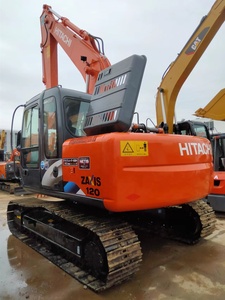 HITACHI zaxis 120รถขุด EX120-5ไฮดรอลิกแบคโฮตีนตะขาบ12ตันมือสอง - Product Image 6