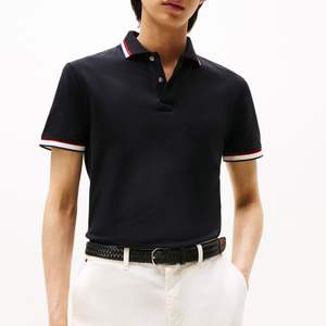 Camiseta Polo de Golf de Secado Rápido para Hombre, Venta al por Mayor, Logotipo Personalizado, Sublimación de Poliéster, Camiseta Deportiva de Manga Corta - Product Image 5