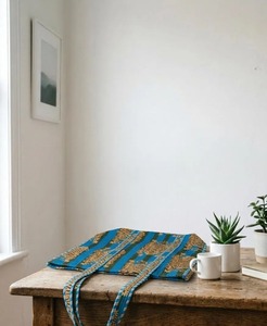 Cotton <b>Tote</b> <b>Bag</b> Handmade Eco Friendly Reusable Shopping <b>Bag</b> Quilted Carry <b>Bag</b> For Daily Use And Travel At Factory Price - Product Image 3