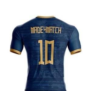 Maillot de football personnalisé à prix réduit d'usine, respirant, séchage rapide, léger, anti-humidité, avec logo de sponsor - Product Image 3